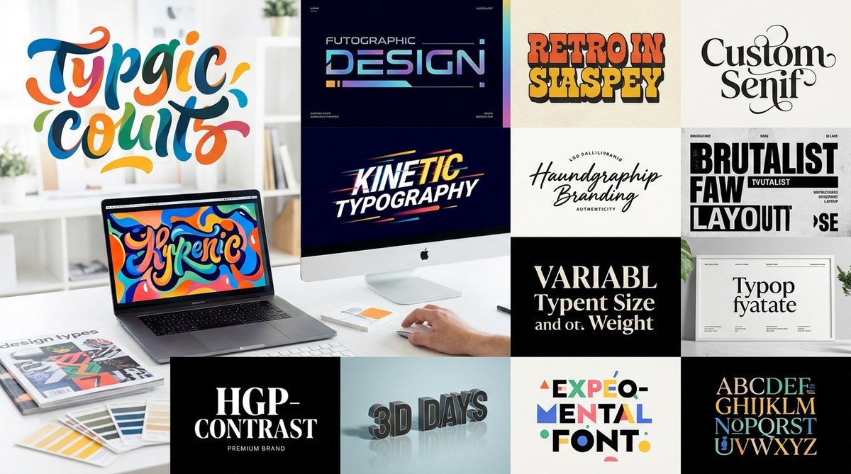 12 Typography Trends Dominating Brand Design Right Now