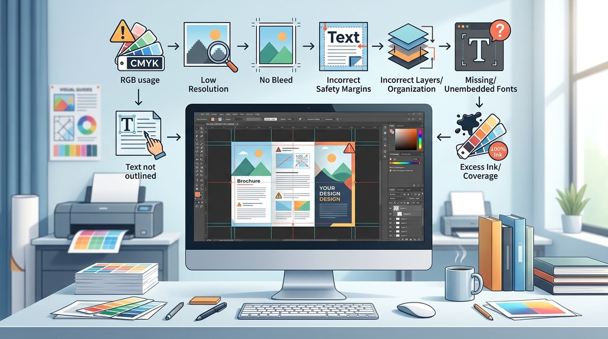 8 Common Print File Mistakes That Cost Designers Time and Money