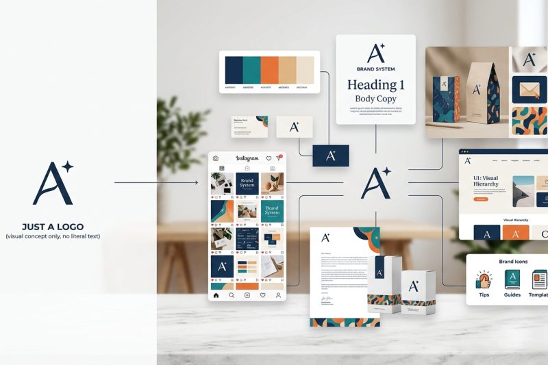 Why Your Small Business Needs a Brand System, Not Just a Logo