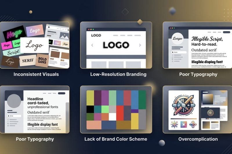 5 Common Branding Mistakes That Make Your Business Look Unprofessional