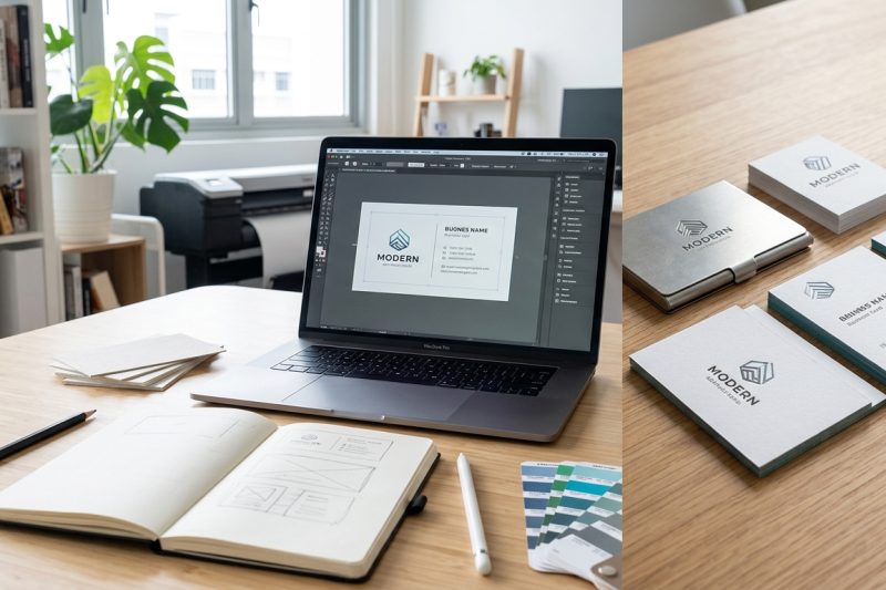 Business Card Design: From Concept to Print Production