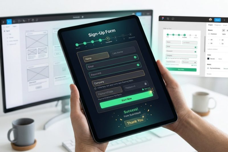 Form Design That Actually Converts: 8 UI Tweaks That Reduce Abandonment