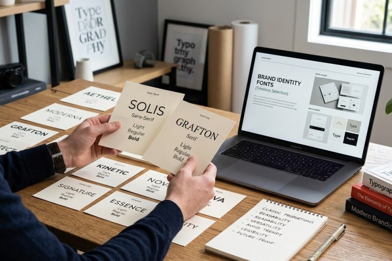 How to Choose Brand Fonts That Won’t Look Dated in Three Years
