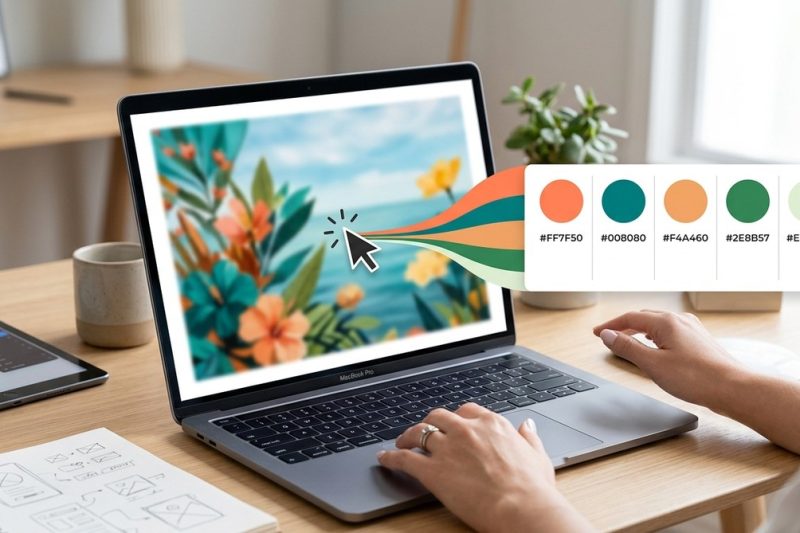 How to Extract a Perfect Color Palette from Any Image in Minutes