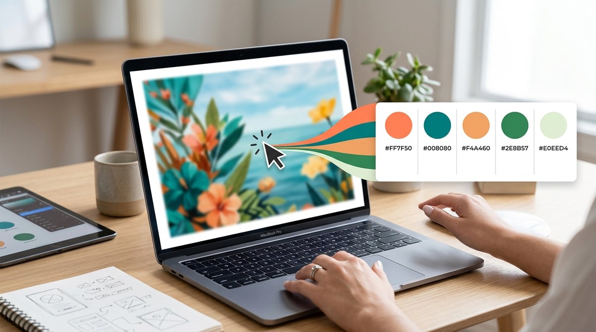 How to Extract a Perfect Color Palette from Any Image in Minutes