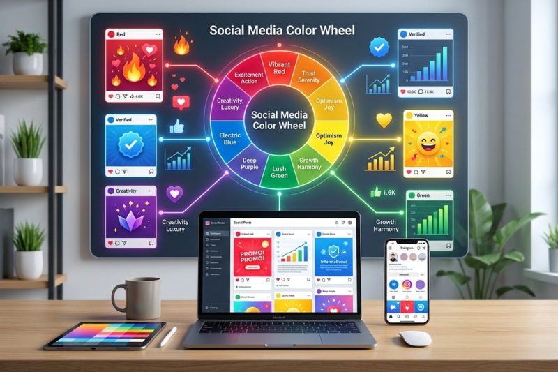 The Psychology Behind Color Choices in High-Performing Social Media Posts