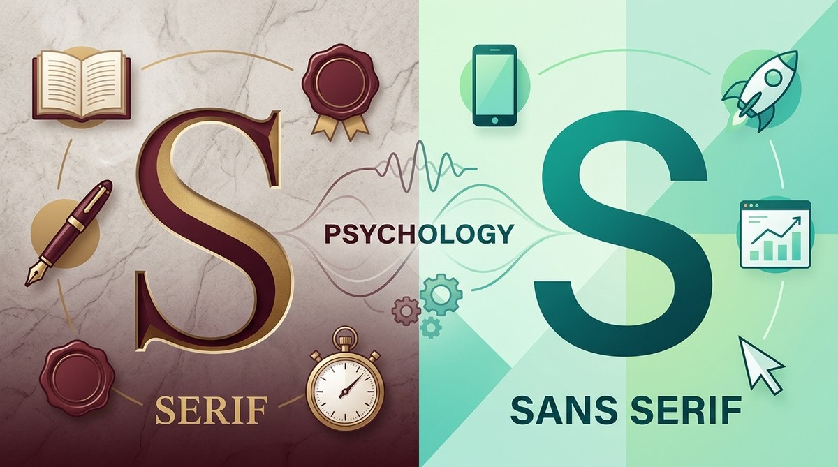 The Psychology Behind Font Personality and When to Use Serif vs Sans Serif