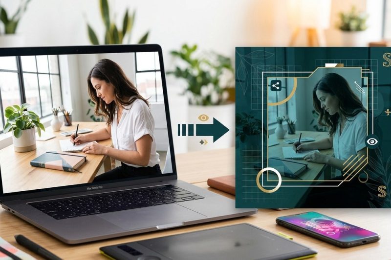 Turn Brand Photos Into Stunning Social Graphics With These Simple Overlay Techniques