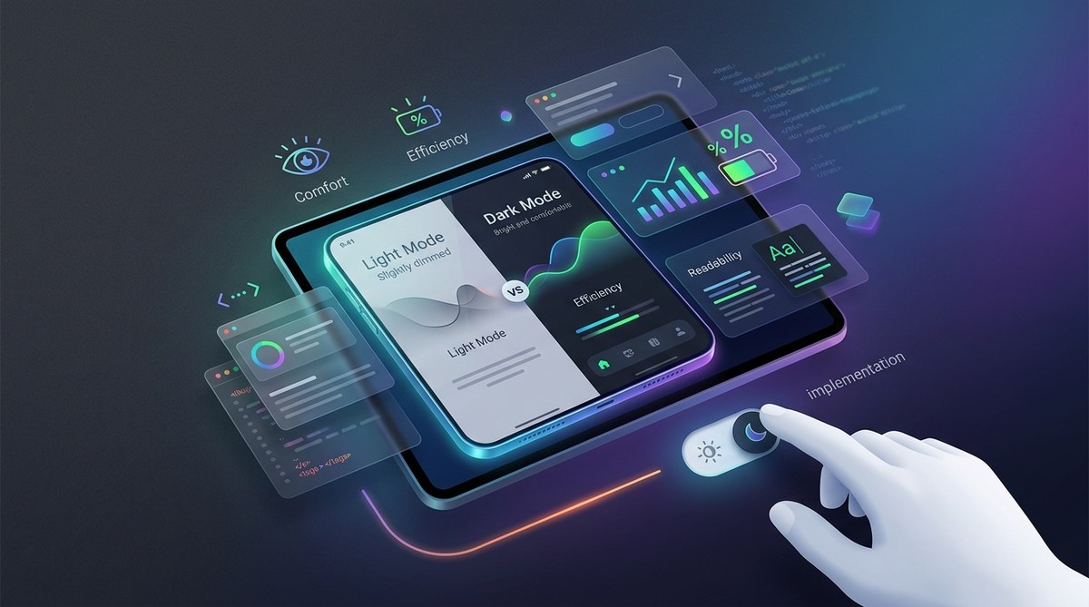 Why Dark Mode UI Isn't Just an Aesthetic Choice (Plus Implementation Tips)