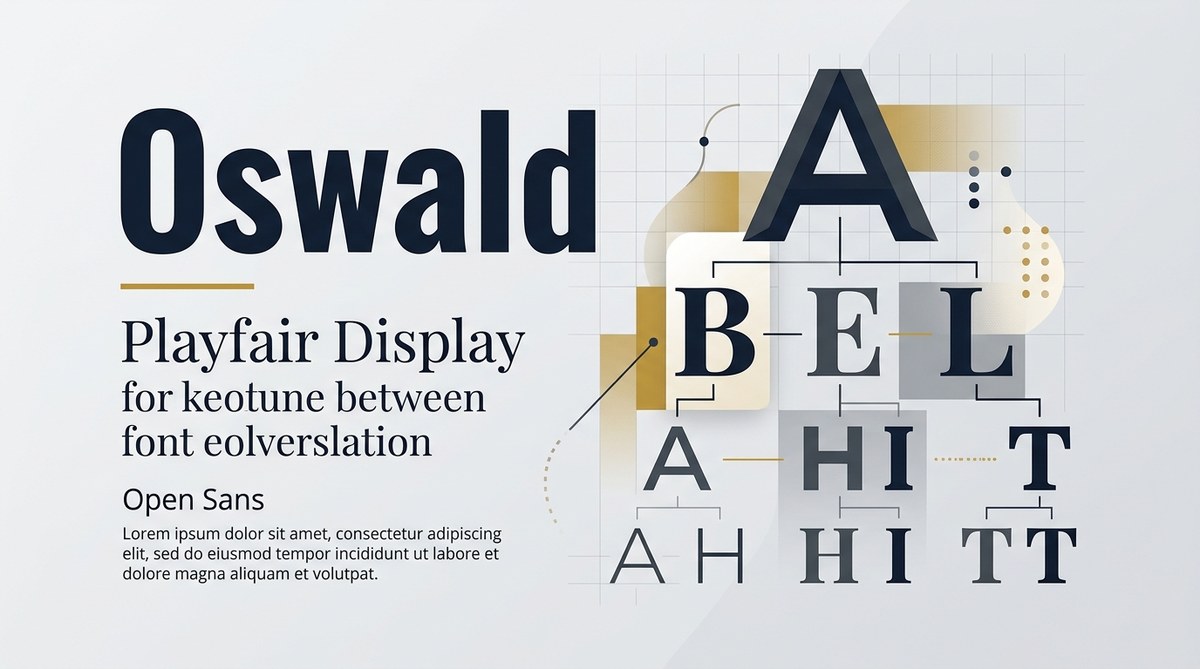 Mastering Font Pairing for Stunning Visual Hierarchy