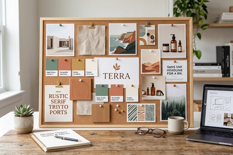 How to Create a Brand Mood Board That Actually Guides Your Design Decisions