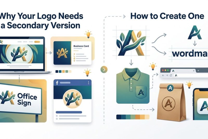 Why Your Logo Needs a Secondary Version (And How to Create One)