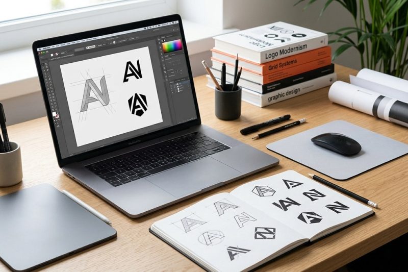 How to Design a Logo That Works in Black and White First