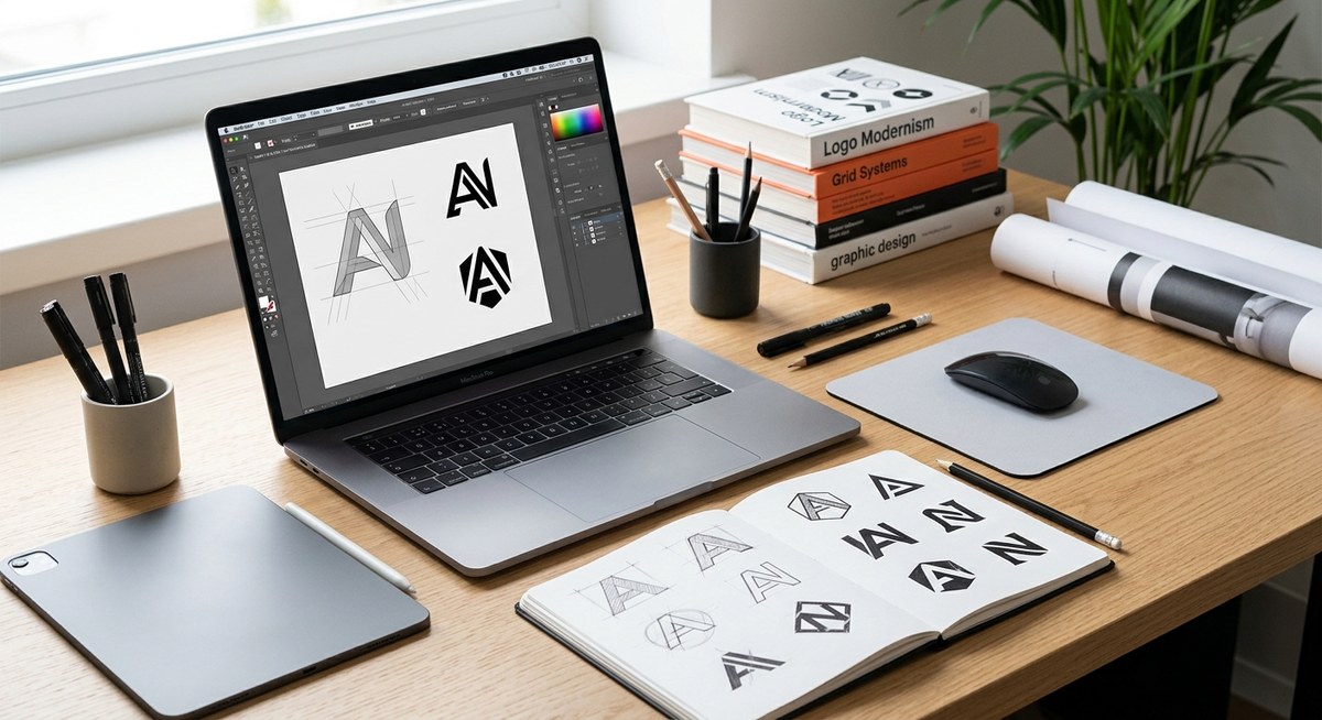 How to Design a Logo That Works in Black and White First