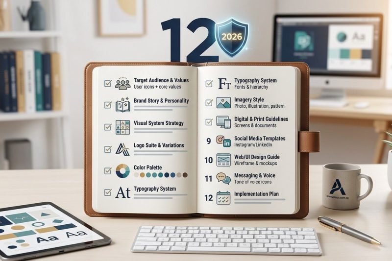 The Brand Identity Checklist: 12 Steps to Ensure Your Visual System Is Ready for 2026
