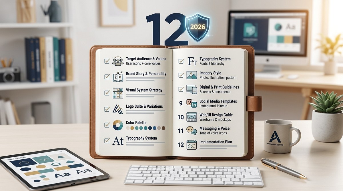 The Brand Identity Checklist: 12 Steps to Ensure Your Visual System Is Ready for 2026